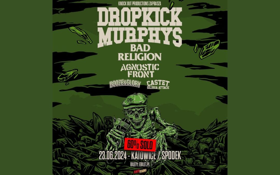 Dropkick Murphys i Bad Religion na koncercie w Polsce